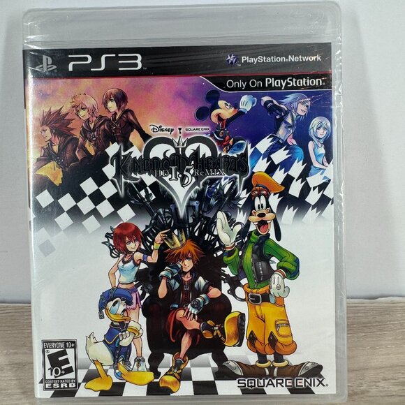 Kingdom Hearts HD 1.5 Remix PS3 Game New Sealed Square Enix Disney Exclusive - Picture 1 of 4